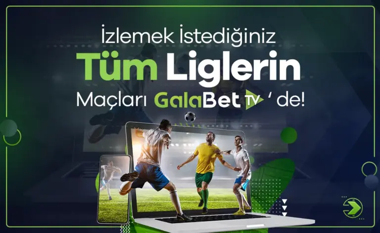 Galabet canlı yayın ve TV bahis ekranı